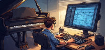 Musiker-Homestudio